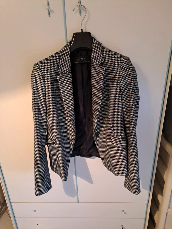 Camicia pied de poule zara clearance