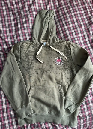 👕 Sweat à capuche kaki Pataugas, brand: Pataugas, condition: Very good, size: L, €25.00, €26.95 includes Buyer Protection