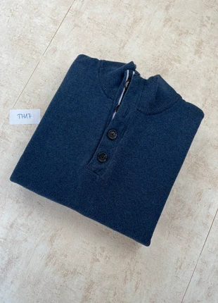 Pull camionneur Tommy Hilfiger uni - taille XL - bleu marine - logo brodé, marke: Tommy Hilfiger, zustand: Sehr gut, größe: XL, 25,00 €, 26,95 € beinhaltet Vinted-Käuferschutz Pro