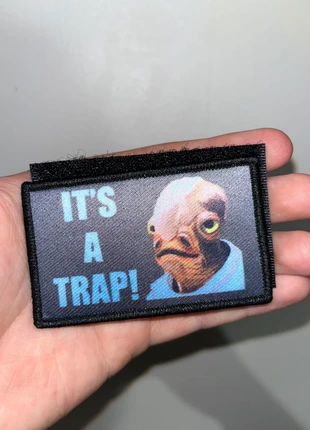 Patch Star Wars Its a Trap Velcro Airsoft, marke: Star Wars, zustand: Neu, mit Etikett, 10,00 €, 11,20 € inklusive Vinted-Käuferschutz