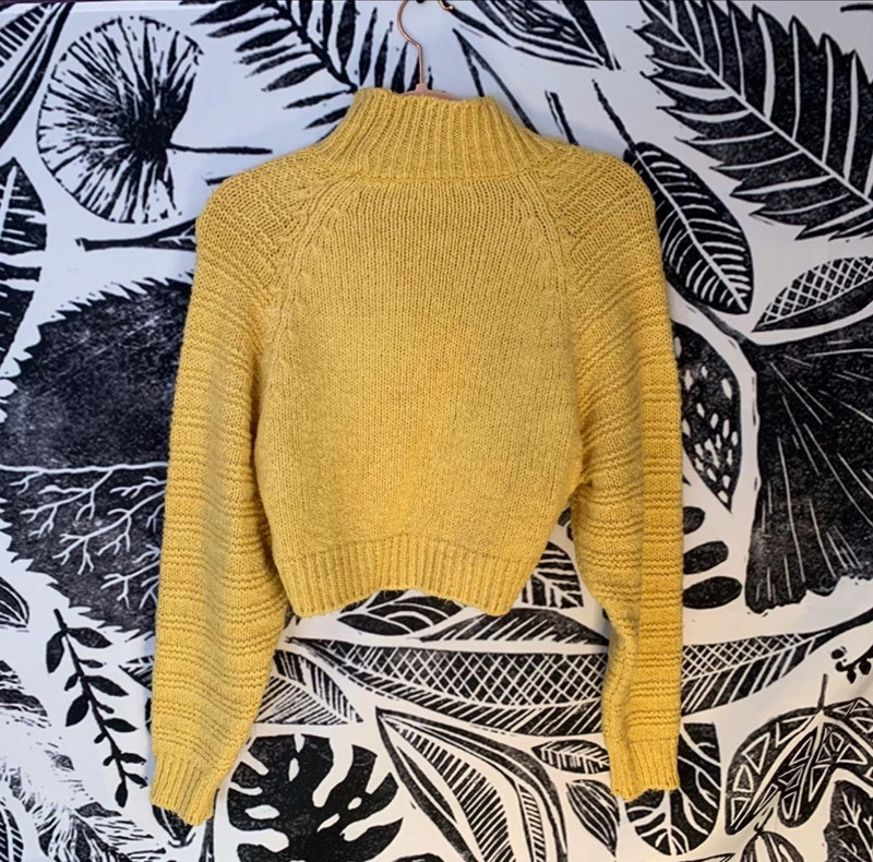 topshop cropped sweater 3