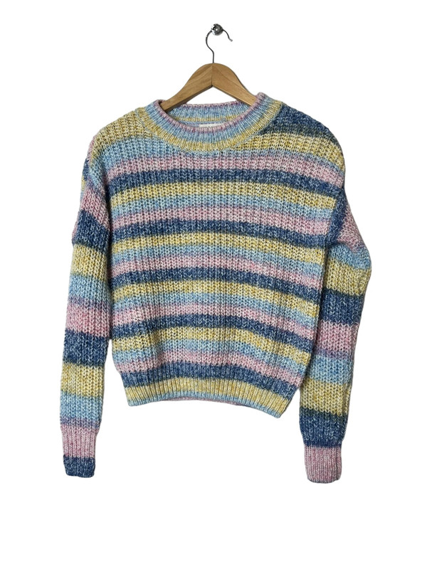 Moon & Madison Colorful Striped Sweater |50%off•bundles 5