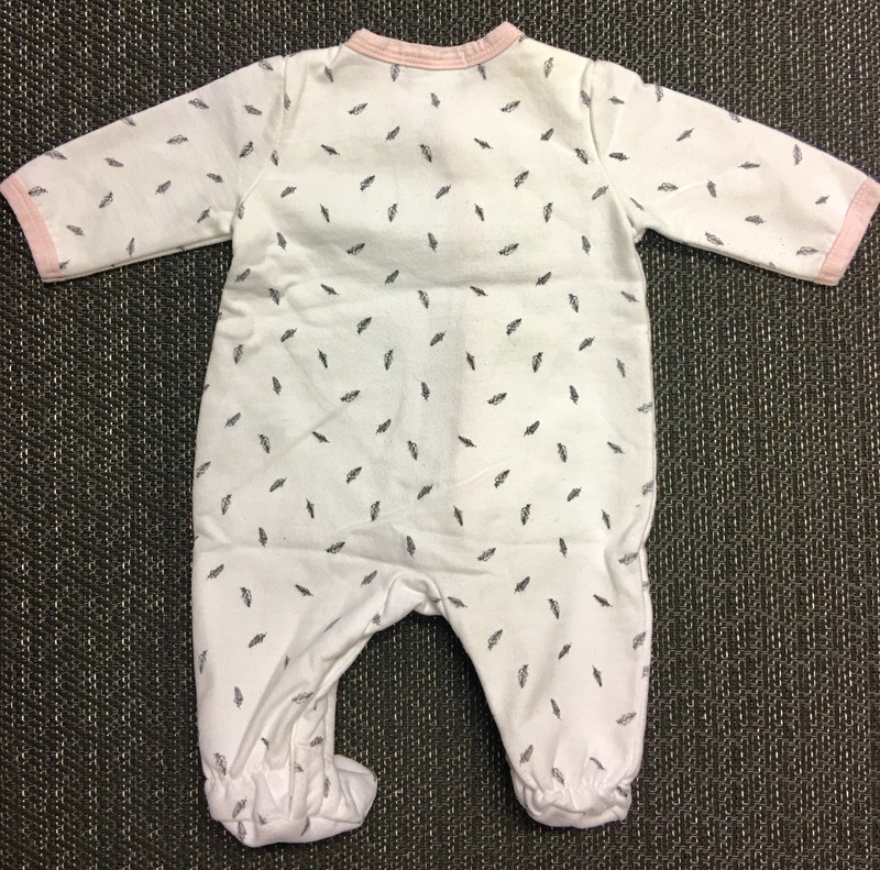 Pyjama bébe fille crème (la redoute) 3