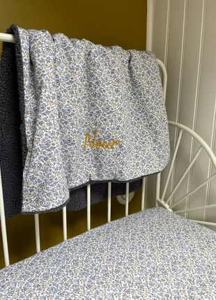 Couverture bébé personnalisée, marque: Fait Main, état: Neuf avec étiquette, taille: 70 x 90 cm, 30,00 €, 32,20 € Protection acheteurs incluse