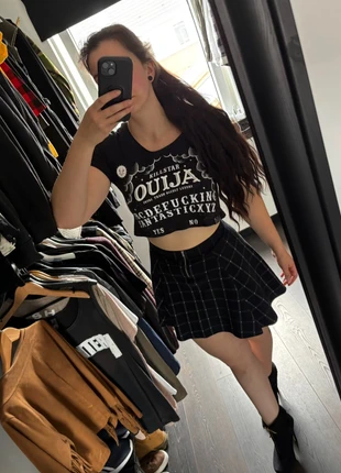 OUIJA Croptop Killstar, merk: Killstar, staat: Heel goed, maat: S / 36 / 8, € 10,00, € 11,20 inclusief Kopersbescherming