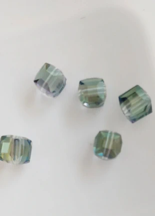 Perles cube galvanisé vertes, estado: Novo sem etiquetas, €1.50, €2.28 inclui Proteção do Comprador