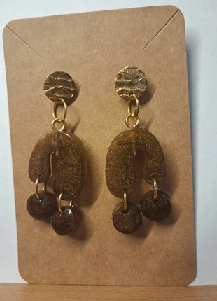 Clou d’oreilles marron, marke: Fait Main, zustand: Neu, 8,00 €, 9,10 € inklusive Vinted-Käuferschutz