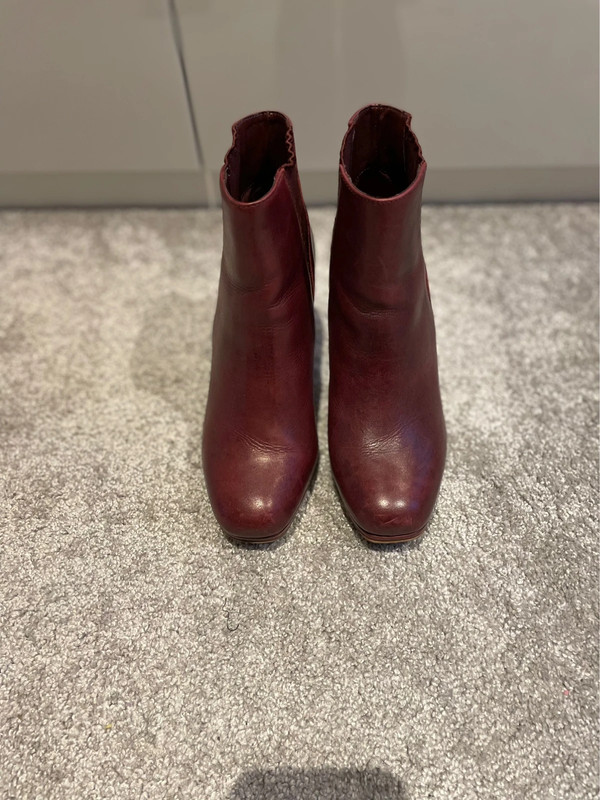 River island sale burgundy boots