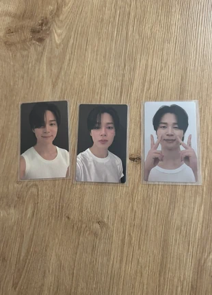 Jimin face invisible version - set of 3 photocards, brand: BTS, condition: Very good, €9.00, €10.15 includes Buyer Protection