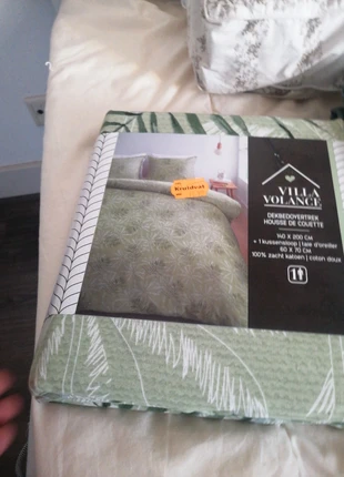 Dekbedovertrek, merk: Villa Volance, staat: Nieuw met prijskaartje, € 10,00, € 11,20 inclusief Kopersbescherming