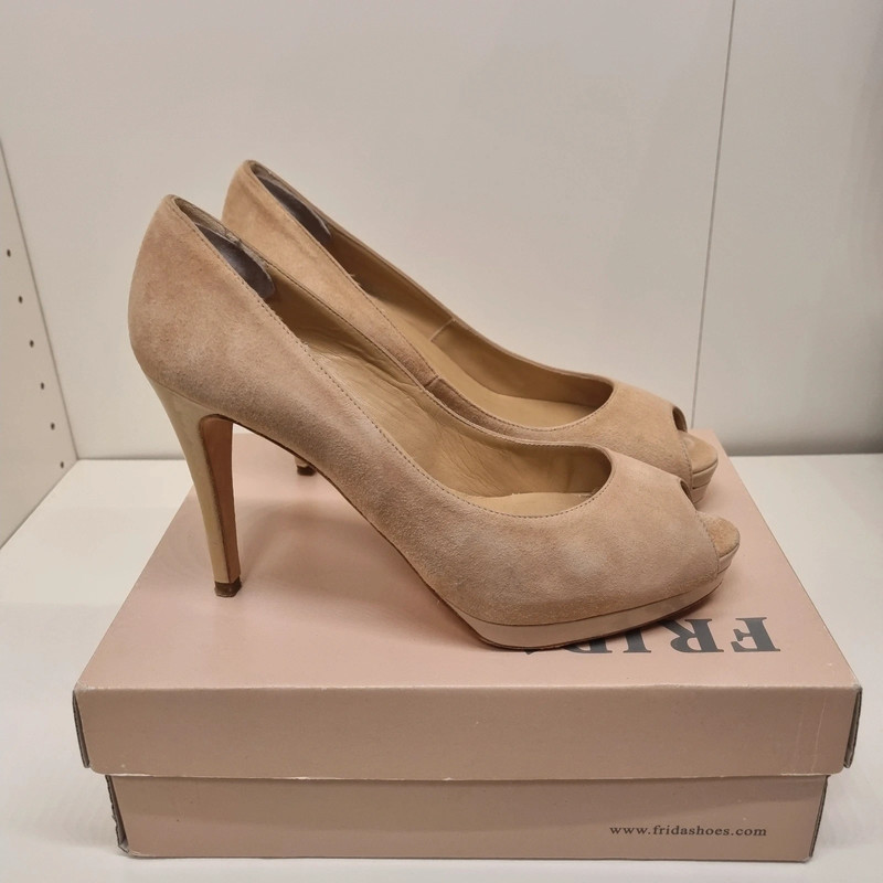 Pumps met open neus sale
