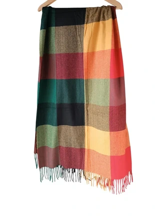 Bufanda grande de cuadros multicolor, marque: boutique, état: Neuf sans étiquette, 14,00 €, 15,40 € Protection acheteurs incluse