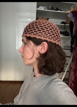 Fishnet Crochet Knit Cap, brand: Knit, condizioni: Nuovo senza cartellino, taglia: M, €8.00, €9.10 include la Protezione acquisti