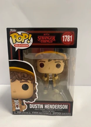 Funko POP! Stanger Things - Dustin Henderson 1781, marca: Funko, estado: Novo com etiquetas, tamanho: 3 anos / 98 cm, €12.90, €14.25 inclui Proteção do Comprador Pro
