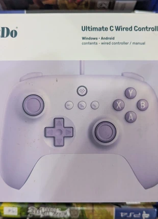 8Bitdo Ultimate C Wired Controller for Windows PC and Android (Purple), marca: 8BitDo, estado: Muito bom, €25.00, €26.95 inclui Proteção do Comprador Pro