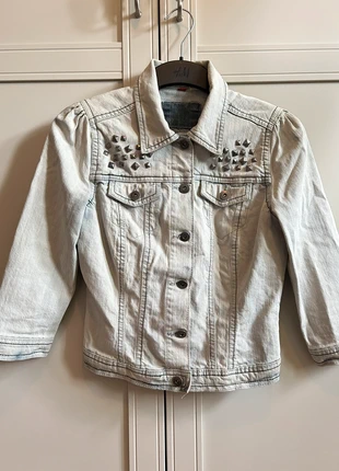 Acid Washed Jeansjacke, marke: H&M, zustand: Gut, größe: S / 36 / 8, 10,00 €, 10,70 € inklusive Vinted-Käuferschutz