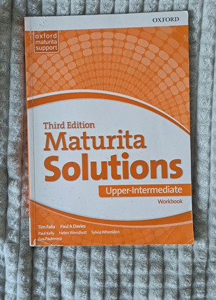 Obrázek k inzerátu: Maturita Solutions Upper-Intermediate Workbook