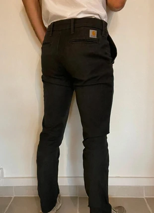 Pantalon Sid Pant Carhartt gris foncé w32l32, marca: Carhartt, estado: Muito bom, tamanho: PT 42 | W32, €29.90, €32.10 inclui Proteção do Comprador