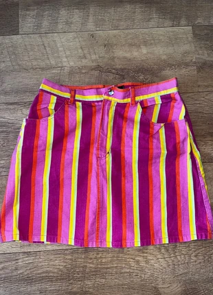 Rok met strepen, marca: Vintage Dressing, estado: Muy bueno, tamaño: XL / 42 / 14, 14,00 €, 15,40 € Protección al comprador incluida