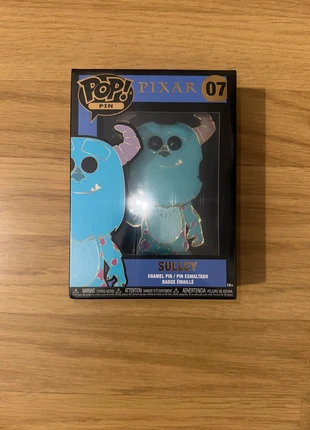 Figurine Funko Pop Pin's Disney Pixar Sulley, marca: Funko, estado: Novo com etiquetas, €12.00, €13.30 inclui Proteção do Comprador