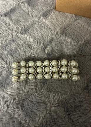 magnifique braceletvintage 2980 , perle et strass de très belles qualité, estado: Muito bom, €10.00, €11.20 inclui Proteção do Comprador