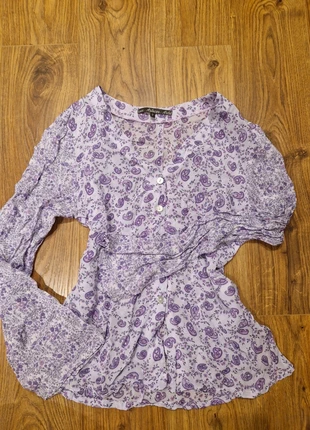 Chemises violette manche cloche 💜, brand: COQUETTE, condizioni: Ottime, taglia: S / IT 40 / EU 36, €8.00, €9.10 include la Protezione acquisti