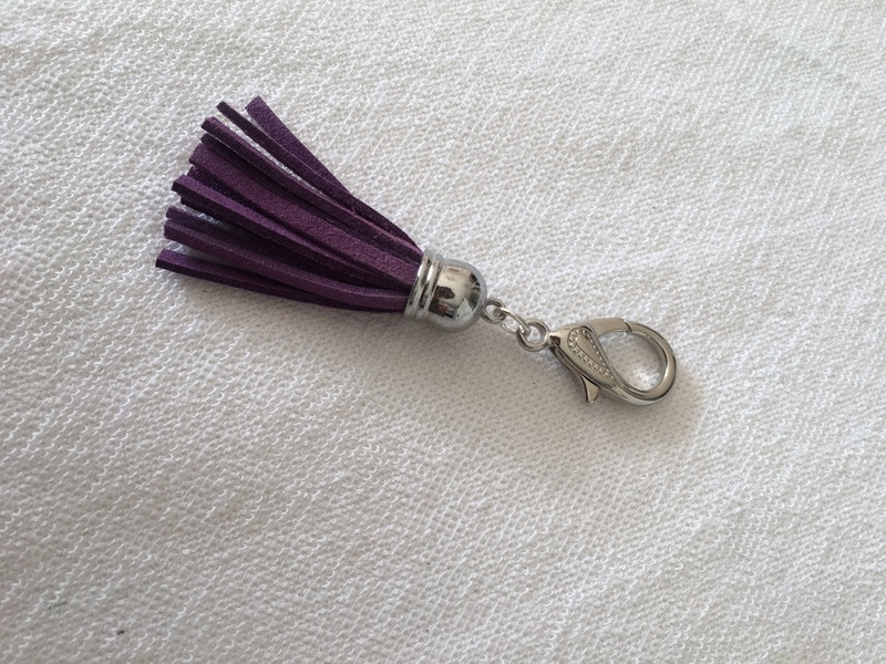 porte clé violet 