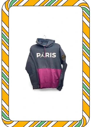 Sweat à capuche Jordan x PSG – Noir et violet – Logo brodé – Taille S, marca: Jordan, estado: Muy bueno, tamaño: S, 12,00 €, 13,30 € Protección al comprador Pro incluida