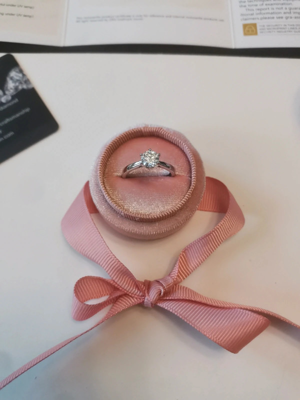 Solitario in 2025 argento con diamante