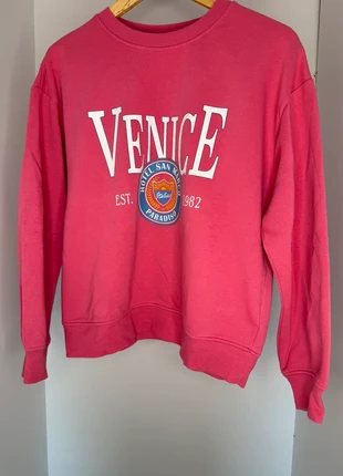 Sweat rose H&M – Taille XS (convient S), merk: H&M, staat: Heel goed, maat: S / 36 / 8, € 6,00, € 7,00 inclusief Kopersbescherming