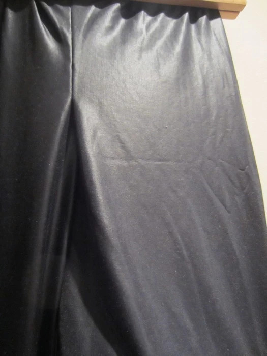 Collant legging noir enduit / croco 5