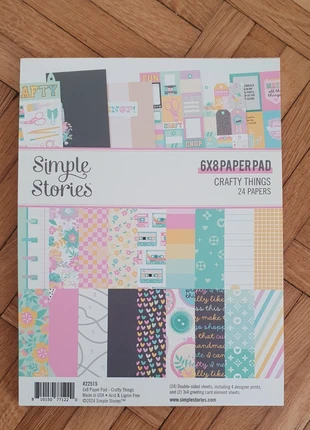 Simple Stories Crafty Things 6x8 pad, brand: Simple Stories, condition: New, £7.50, £8.58 includes Buyer Protection