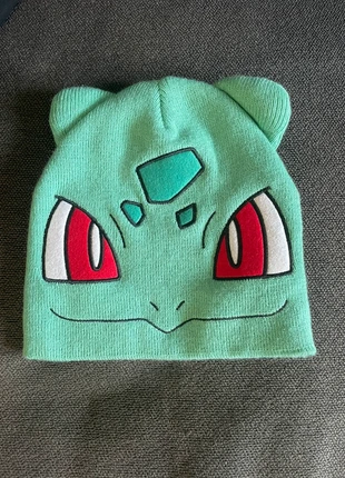Bulbasaur Pokemon Beanie Hat, brand: Pokémon, condition: Very good, size: S, £8.00, £9.10 includes Buyer Protection