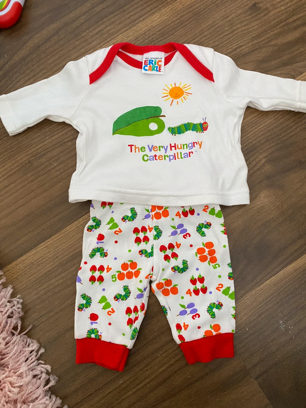 The very hungry caterpillar baby deals clothes