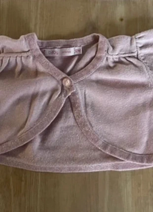 gilet court rose 12 mois, marque: Gémo, état: Très bon état, taille: 9-12 mois / 74 cm, 1,00 €, 1,75 € Protection acheteurs incluse