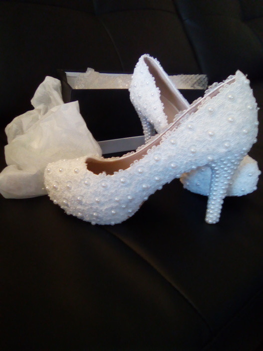 Chaussures blanches - taille 38 1
