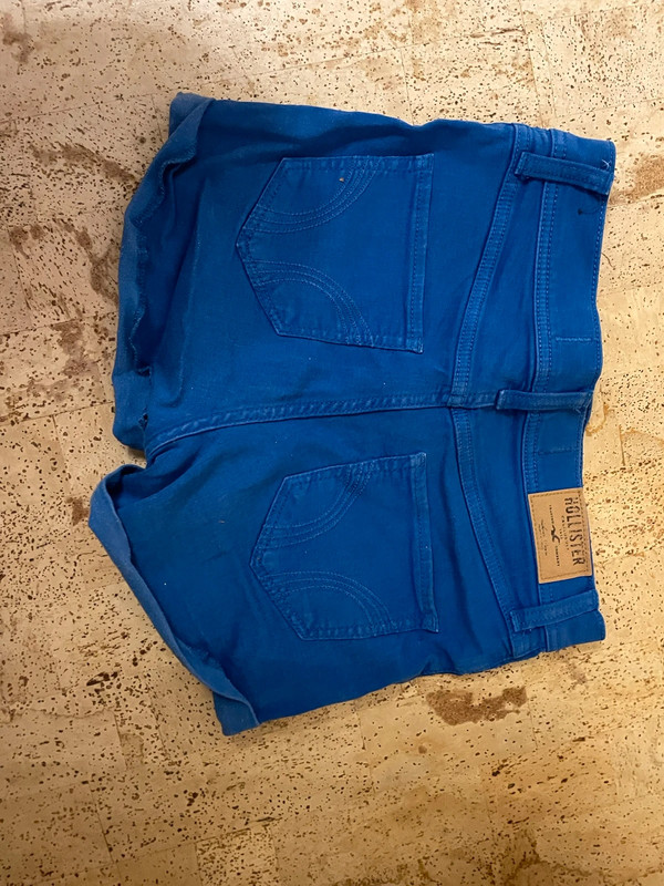 Blaue Shorts Hollister 2