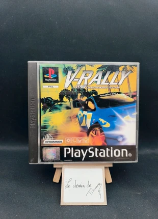 V-Rally - Jeu PS1 PlayStation 1 - PAL EUR état proche du neuf, zustand: Sehr gut, 13,90 €, 15,30 € beinhaltet Vinted-Käuferschutz Pro