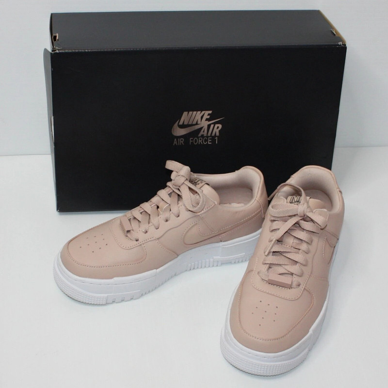 Nike Air Force 1 Pixel Women's Shoes Sneakers in Particle Beige Color size 6.5 1