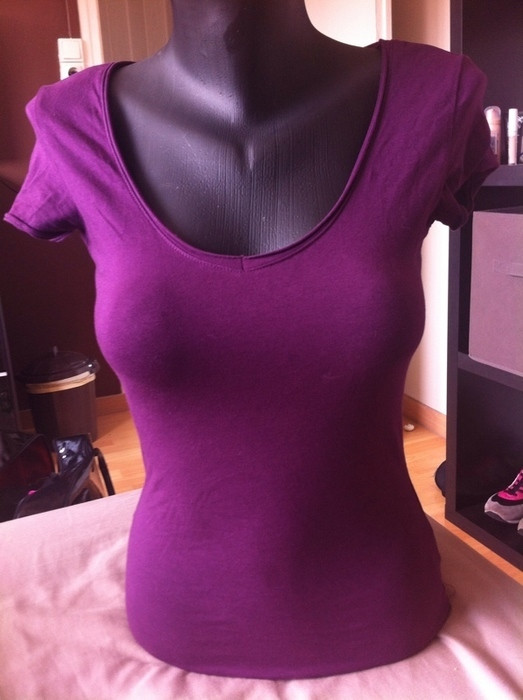 T-shirt violet mim