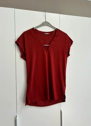 Zara burgundy loose summer t-shirt with metal decoration (M), marca: Zara, estado: Nuevo sin etiquetas, tamaño: M / 38 / 10, 4,00 €, 4,90 € Protección al comprador incluida