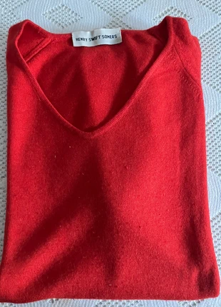 Pullover 1/2 maniche donna tg L cashmere/seta Rossi, marke: henry Swift somers, zustand: Gut, größe: L / 40 / 12, 18,00 €, 19,60 € inklusive Vinted-Käuferschutz