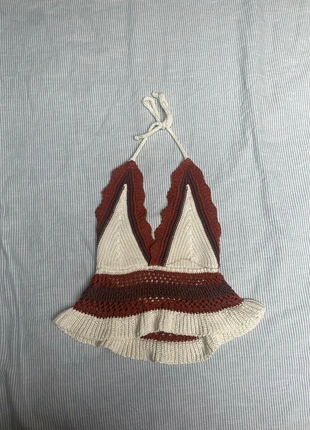 Top estivo uncinetto, estado: Muito bom, tamanho: S / 36 / 8, €10.00, €11.20 inclui Proteção do Comprador