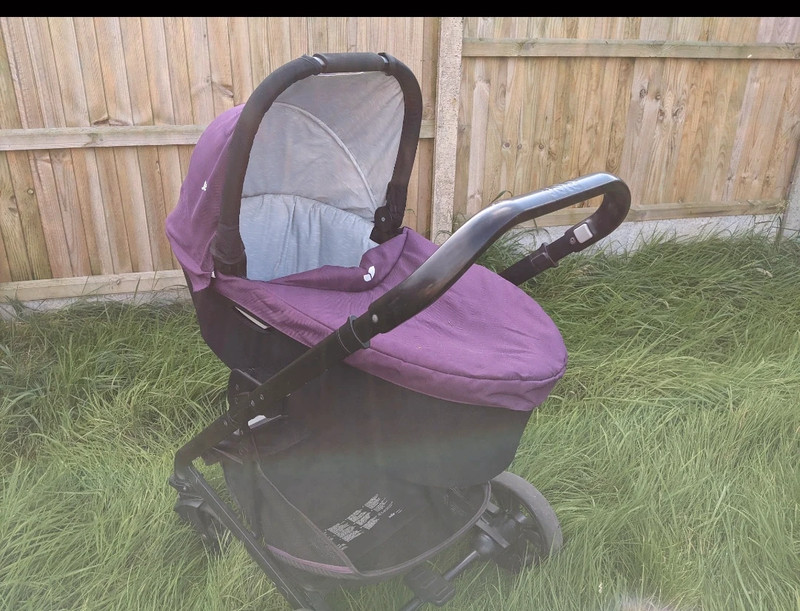 Joie travel system 2024 purple