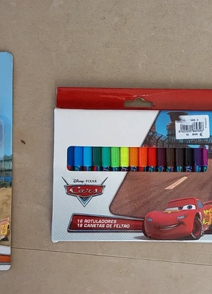 Feutres cars , merk: Disney, staat: Nieuw met prijskaartje, € 5,00, € 5,95 inclusief Kopersbescherming