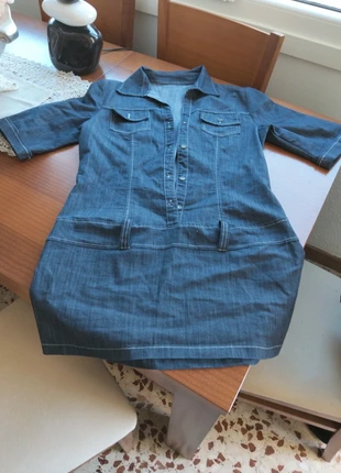 Vestido vaquero, merk: Fashion, staat: Nieuw zonder prijskaartje, maat: L / 40 / 12, € 4,00, € 4,90 inclusief Kopersbescherming