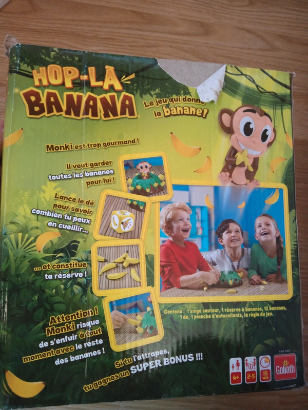 HOP LA BANANA - GOLIATH - Board game from 4 years old-so…
