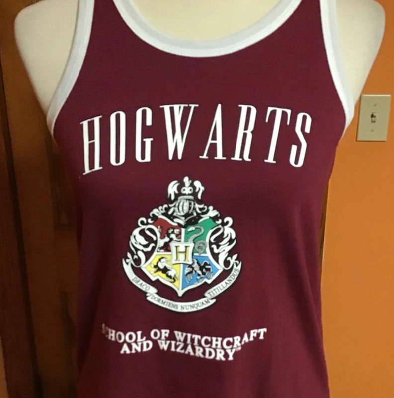 Hogwarts witchcraft & wizardry tank top 4