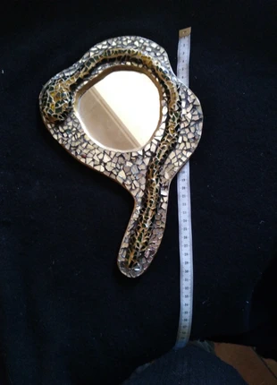Miroir en mosaique de verre, brand: Fabrication Artisanale, condizioni: Ottime, €16.00, €17.50 include la Protezione acquisti