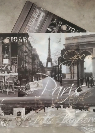 🌺 Lot de 2 Sets de table Paris, zustand: Sehr gut, 2,00 €, 2,80 € inklusive Vinted-Käuferschutz